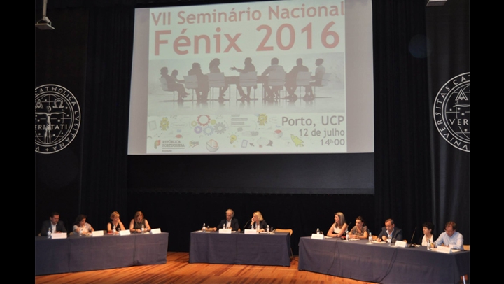 José Verdasca, no VII Seminário Nacional Fénix 2016. O Fénix é um modelo afirmado nas escolas portuguesas