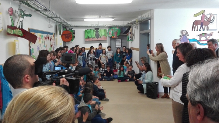 FNE em inauguração de biblioteca escolar em Almada