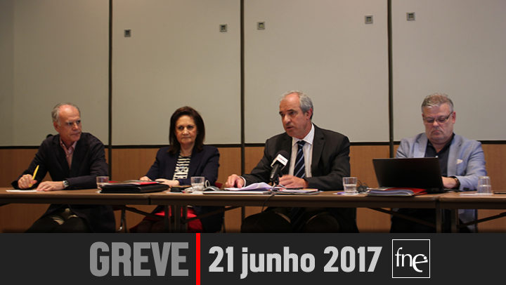 Conferência de imprensa FNE - 1 de junho de 2017
