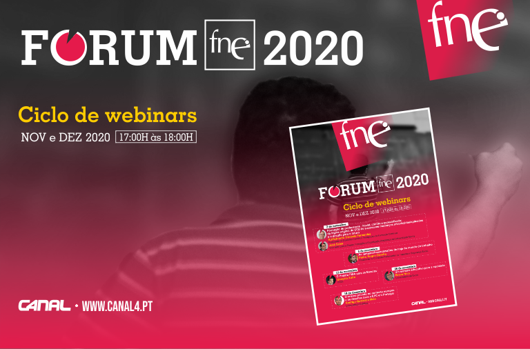 Fórum FNE 2020 com um ciclo de cinco webinars