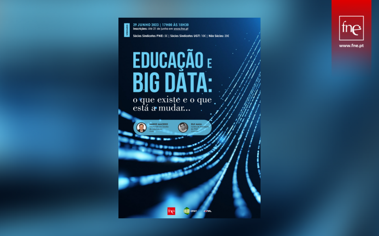 Educação e Big Data em formação da FNE