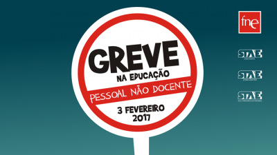 3 fevereiro - Greve dos trabalhadores não docentes 3 fevereiro - Greve dos trabalhadores não docentes