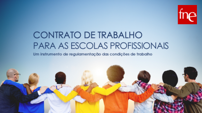 NEGOCIAÇÃO PARA UM CONTRATO DE TRABALHO PARA AS ESCOLAS PROFISSIONAIS NEGOCIAÇÃO PARA UM CONTRATO DE TRABALHO PARA AS ESCOLAS PROFISSIONAIS