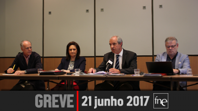 Conferência de imprensa FNE - 1 de junho de 2017 Conferência de imprensa FNE - 1 de junho de 2017