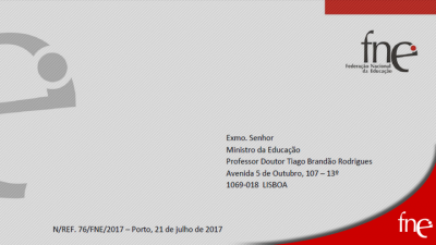 FNE pede alargamento de prazo de debate sobre escola inclusiva FNE pede alargamento de prazo de debate sobre escola inclusiva