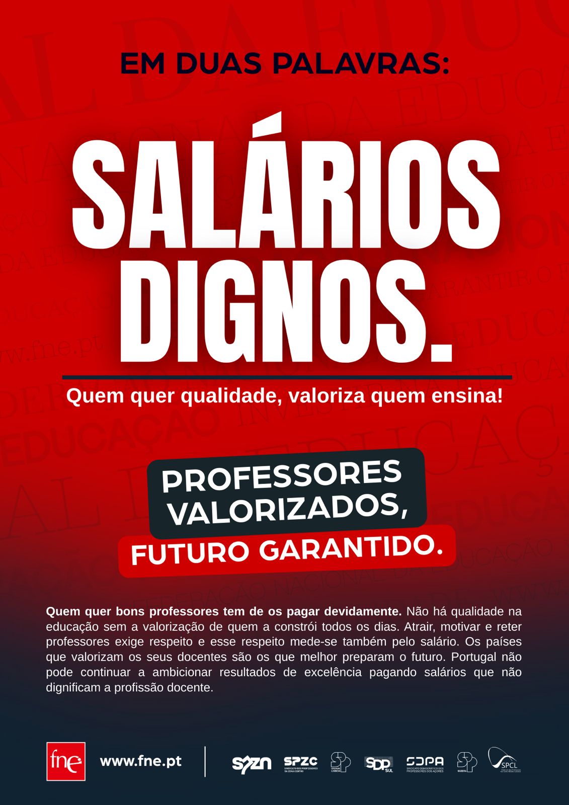 2 Palavras - Salários dignos