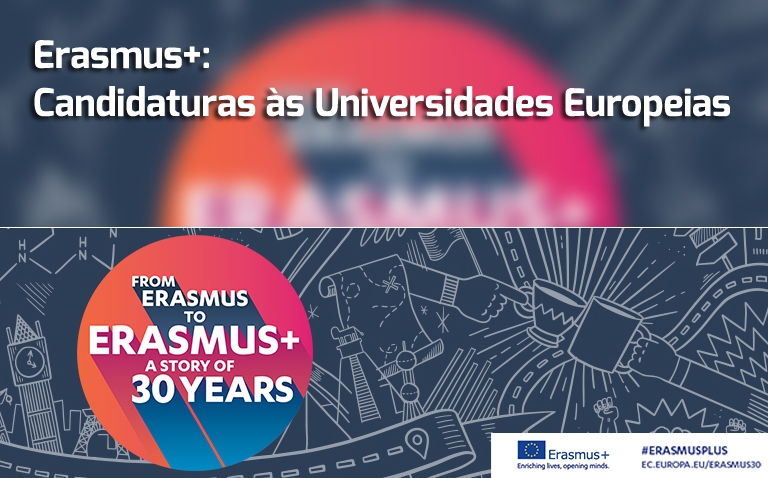 Erasmus+: Candidaturas às Universidades Europeias