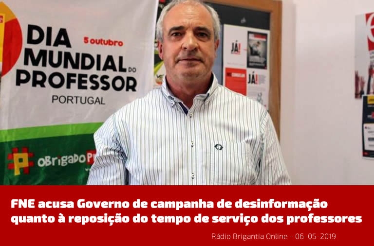 FNE acusa Governo de campanha de desinformação quanto à reposição do tempo de serviço dos professores
