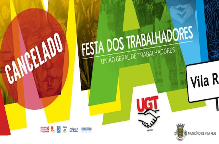 UGT cancela comemorações do 1.º de Maio em Vila Real