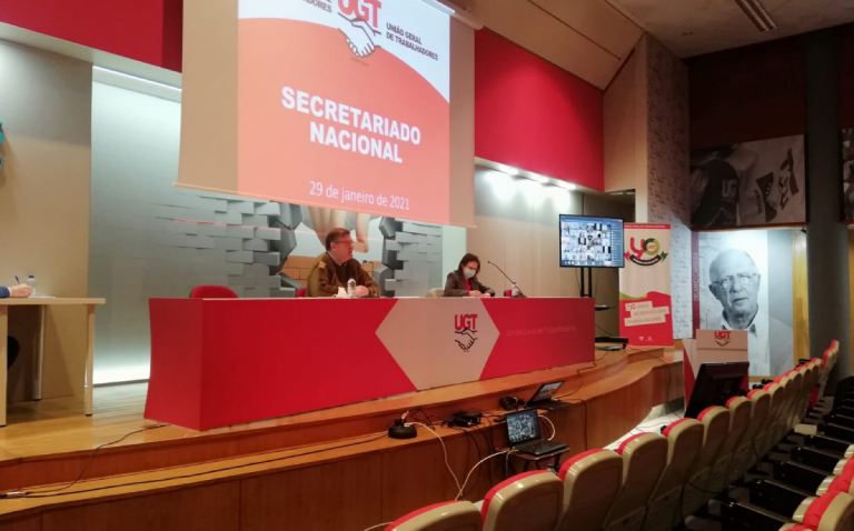 Moção Secretariado Nacional da UGT - Por uma Europa Social, num período em que é necessário agir
