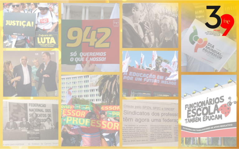 FNE: 39º aniversário a defender os trabalhadores da educação
