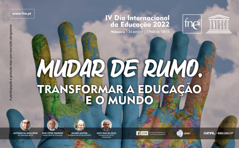 FNE e AFIET celebram Dia Internacional da Educação 