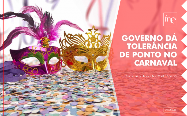Governo concede tolerância de ponto à Função Pública no Carnaval