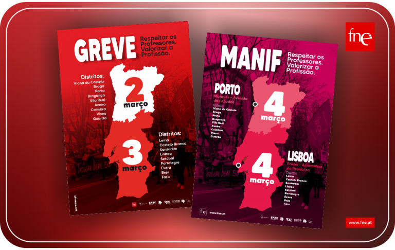 Sindicatos reafirmam greves a 2 e 3 de março, contestarão serviços mínimos ilegais nos tribunais e transferem as Manifestações de 2 e 3, no Porto e em Lisboa, ambas para dia 4 de março