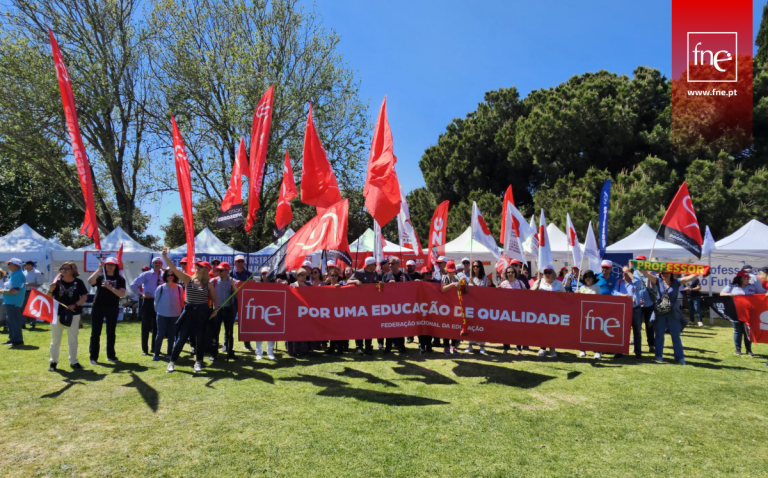 FNE presente nas celebrações do 1º de Maio da UGT, em Lisboa