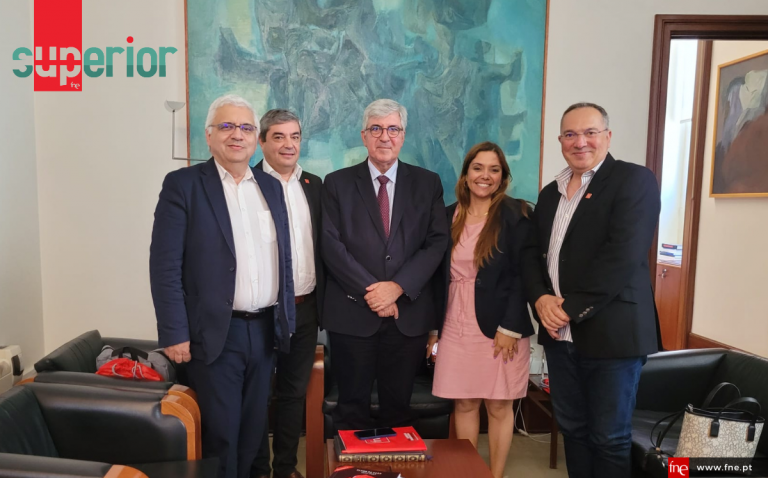 FNE reuniu com Presidente do Conselho de Reitores das Universidades Portuguesas