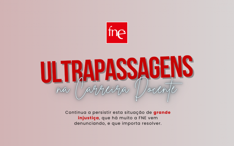 Corrigir as ultrapassagens na carreira Docente