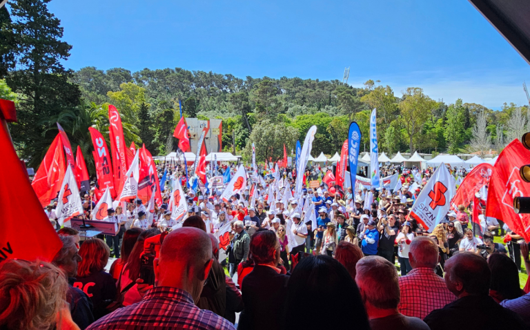 FNE marcou presença nas celebrações do 1º Maio da UGT, no Jamor