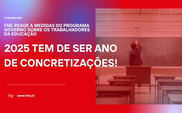 Trabalhadores de Apoio Educativo - 2025 tem de ser ano de concretizações!