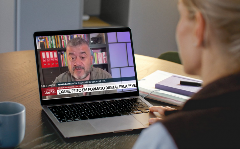 SIC | Exame 9º ano divulgado nas redes sociais - Comentário de Pedro Barreiros 