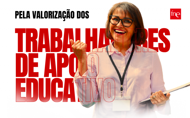 FNE propõe designação de Trabalhadores de Apoio Educativo para os não docentes