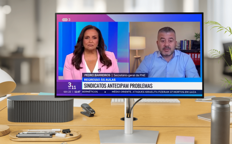 RTP3 | Pedro Barreiros comenta os problemas no regresso às aulas