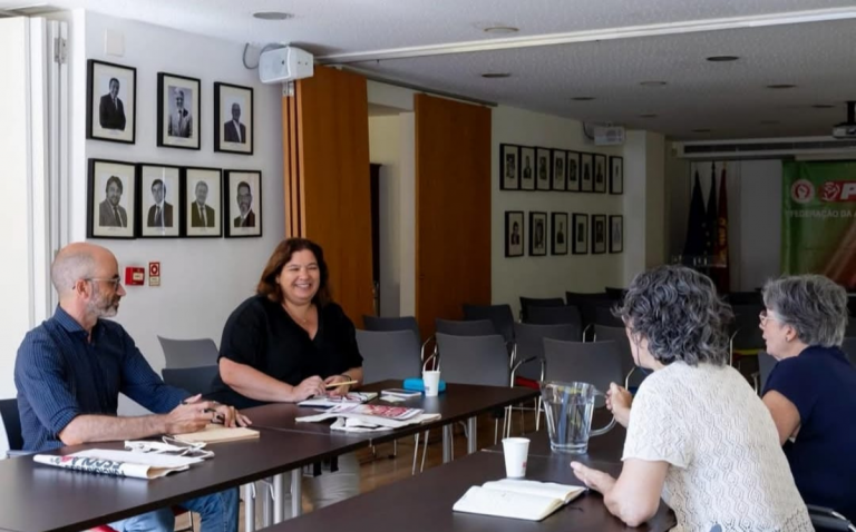 STAAESRA apresentou Roteiro à candidata a Lisboa, Alexandra Leitão