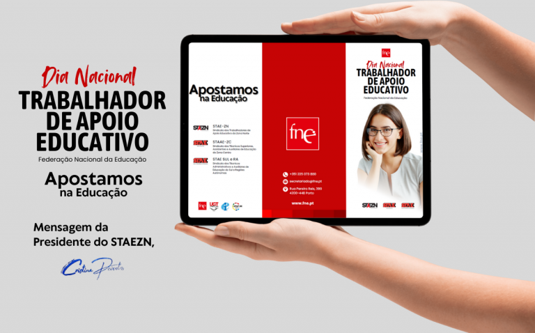 DNTAE 2025 | Mensagem da Presidente do STAEZN