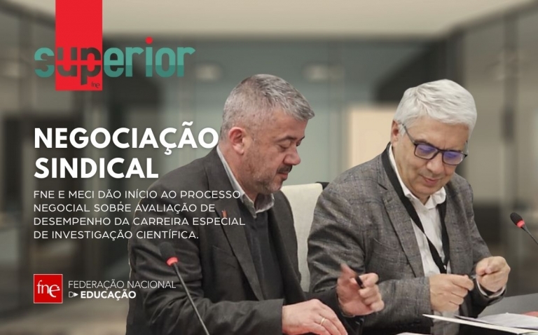 FNE e MECI dão início ao processo negocial sobre avaliação de desempenho da carreira especial de investigação científica