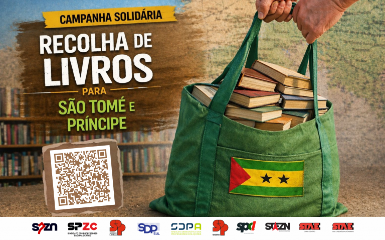 Campanha de Recolha de Livros para São Tomé e Príncipe 