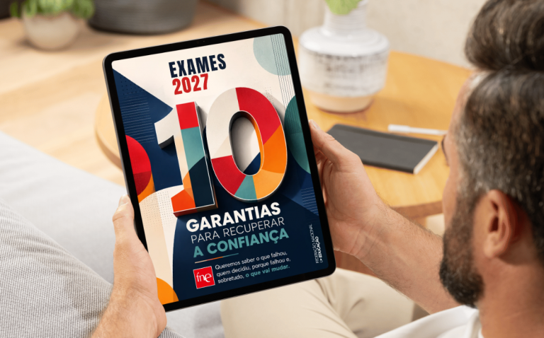 FNE apresenta 10 garantias para recuperar a confiança  nos Exames Nacionais de 2027