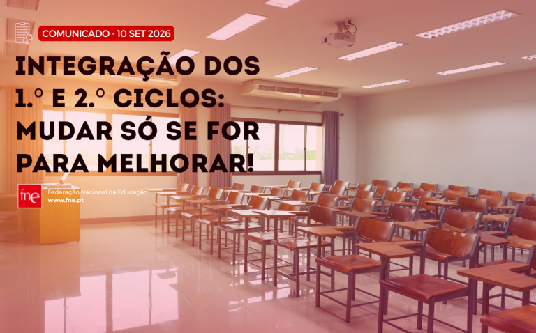 Integração dos 1.º e 2.º ciclos: mudar só se for para melhorar!