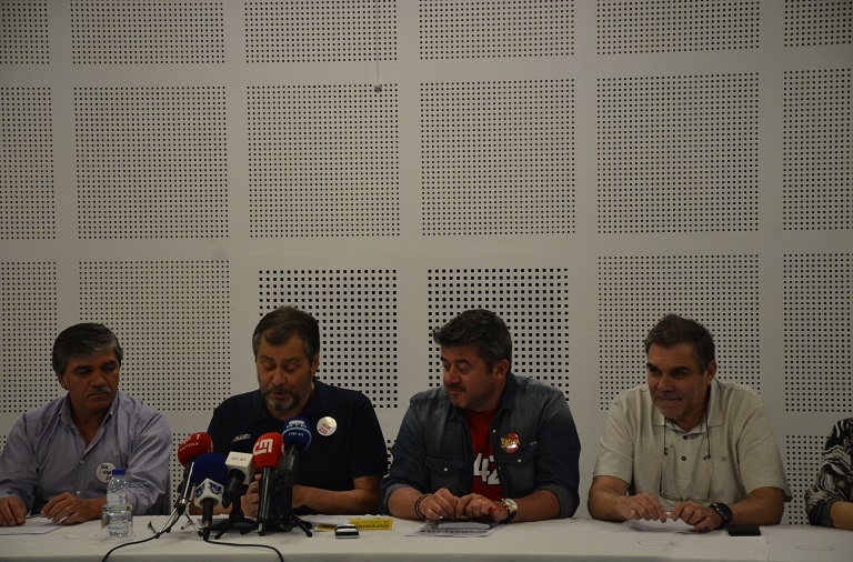 Conferência de imprensa sobre o prosseguimento da luta dos professores