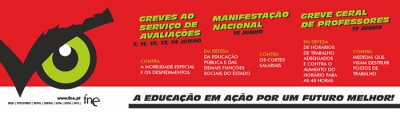 :: As lutas da educação no mês de junho 2013