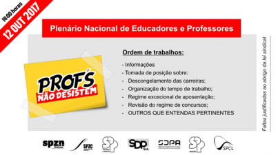 Plenário Nacional de Professores Plenário Nacional de Professores