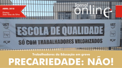 Jornal online FNE - abril 2018 Jornal online FNE - abril 2018