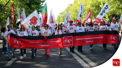 50 mil educadores e professores na rua para dizer Basta! 50 mil educadores e professores na rua para dizer Basta!
